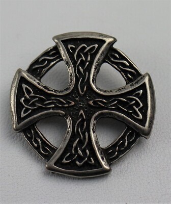 Nieten - Beschlag keltisches Kreuz "altmessing"