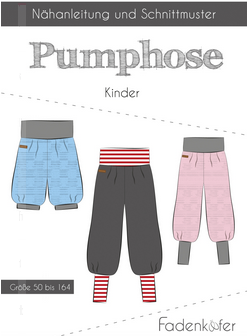 Schnittmuster Pumphose Kinder