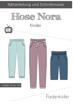 Schnittmuster Hose Nora Kinder