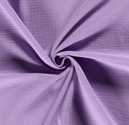 Musselin uni &quot;lila&quot;