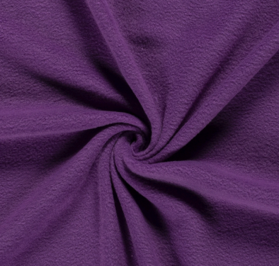 Faserpelz uni &quot;violett&quot;
