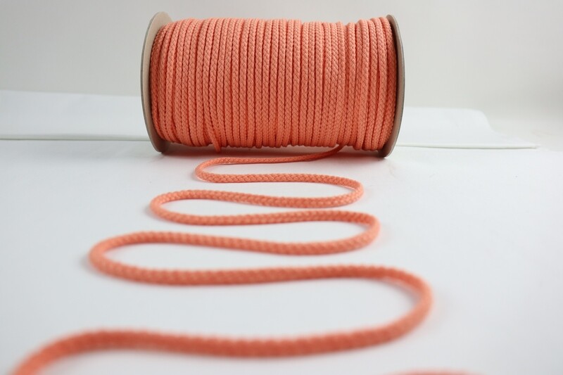 Kordel Baumwolle 5mm &quot;lachs&quot;