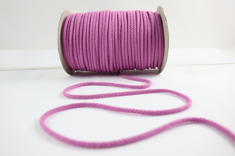 Kordel Baumwolle 5mm &quot;lila&quot;