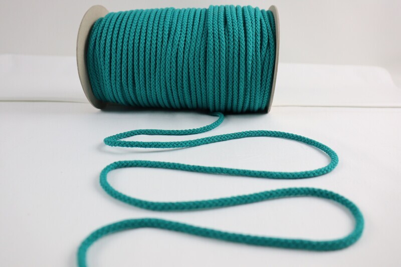 Kordel Baumwolle 5mm &quot;petrol&quot;