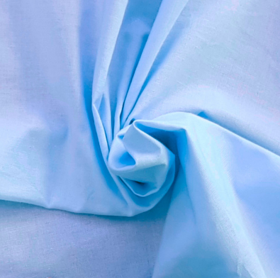 Cretonne &quot;hellblau&quot;