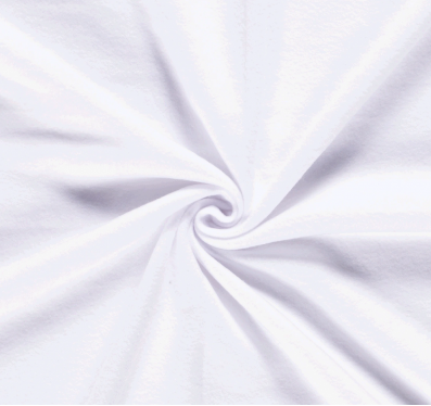 Faserpelz uni &quot;weiss&quot;