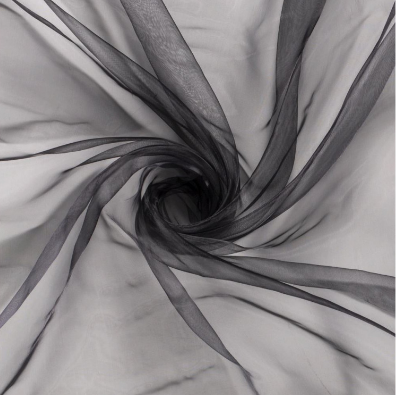 Organza &quot;schwarz&quot;