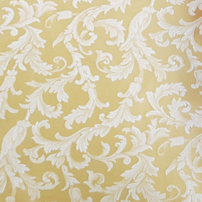 Jacquard Ornamente &quot;hellgelb&quot;