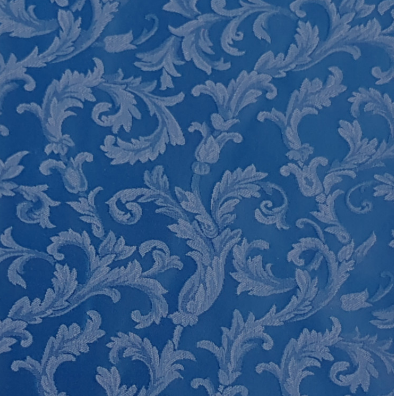 Jacquard Ornamente "blau"