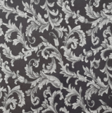 Jacquard Ornamente &quot;schwarz&quot;