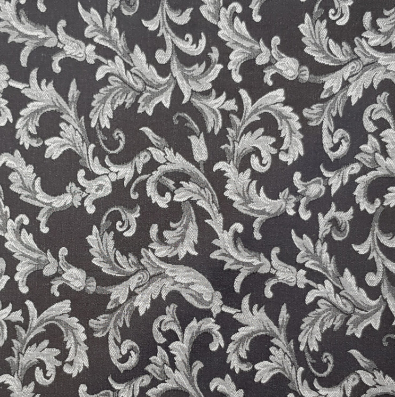 Jacquard Ornamente "schwarz"