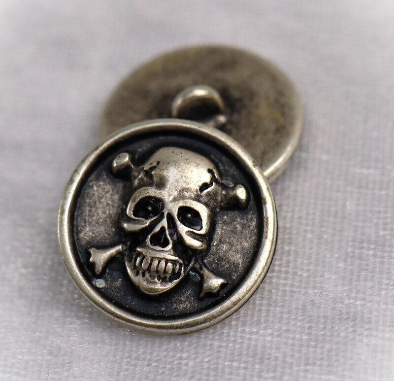 Knopf Totenkopf