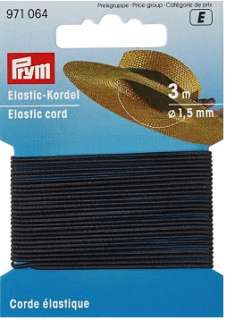Prym Elastic-Kordel &quot;schwarz&quot;