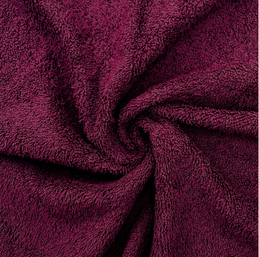Frottee &quot;bordeaux&quot;