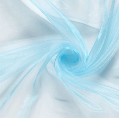 Organza &quot;aqua&quot;