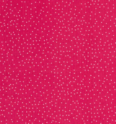 Popeline Punkte &quot;fuchsia&quot;