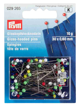 Prym Glaskopfstecknadeln