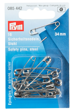 Prym Sicherheitsnadeln, Stahl