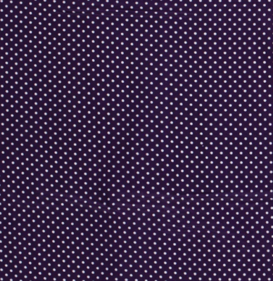 Popeline Punkte &quot;violett&quot;