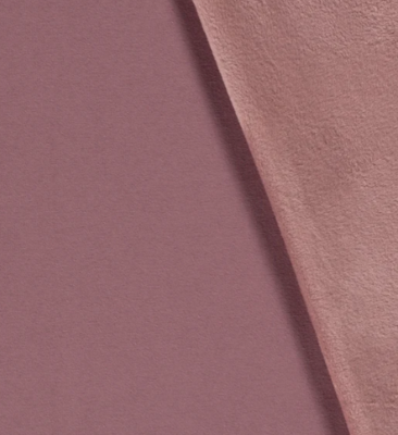 Alpenfleece uni &quot;altrosa&quot;