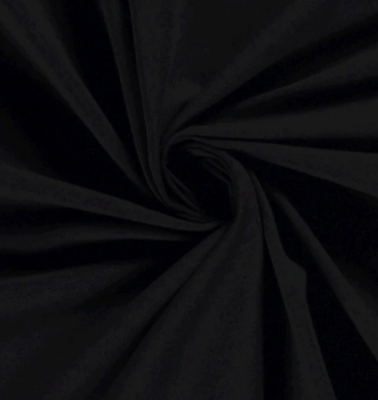 Baumwolle Jersey &quot;schwarz&quot;