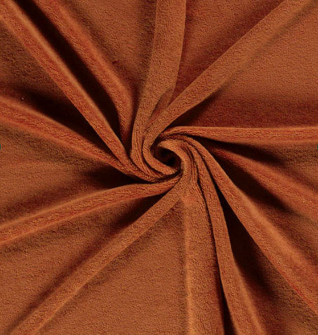 Bambus Fleece &quot;ziegel&quot;