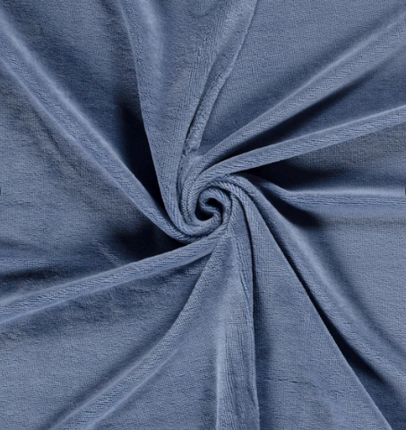 Bambus Fleece &quot;indigoblau&quot;