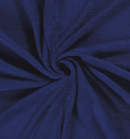 Frottee uni &quot;blau&quot;