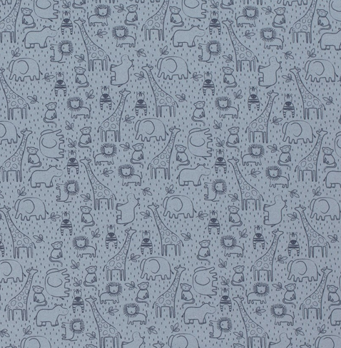 Jersey Wildtiere &quot;stahlblau&quot;