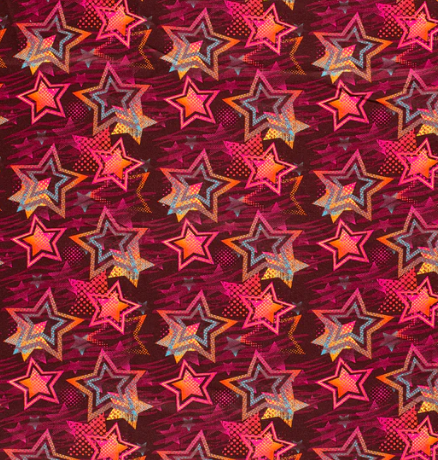 Sweat Sterne &quot;bordeaux&quot;