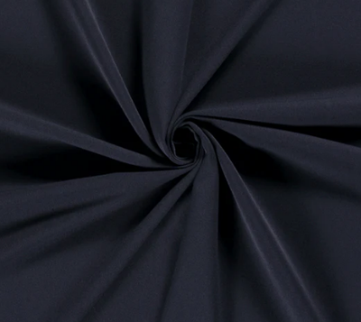Gabardine uni &quot;marine&quot;