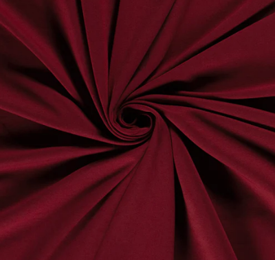 French Terry gebürstet &quot;bordeaux&quot;