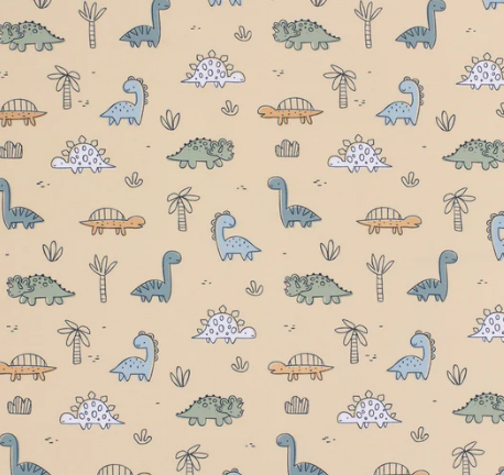 Jersey Dinosaurier &quot;beige&quot;