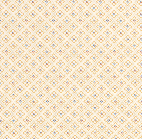 Popeline abstrakt &quot;orange&quot;