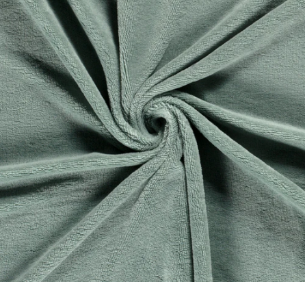 Bambus Fleece &quot;altes grün&quot;