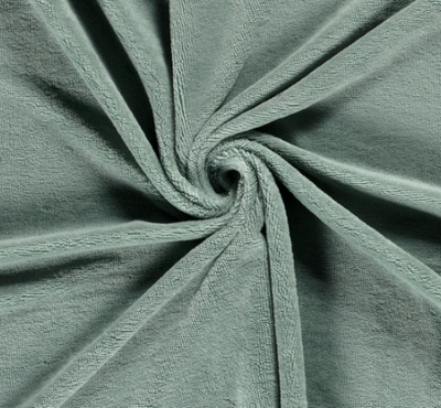 Bambus Fleece &quot;altes grün&quot;
