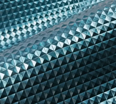 Lederimitat Pyramide &quot;petrol&quot;