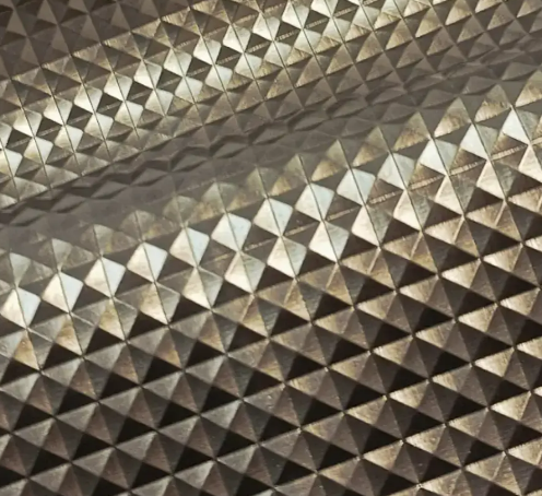 Lederimitat Pyramide &quot;gold&quot;