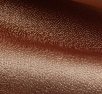 Lederimitat metallic &quot;kupfer&quot;