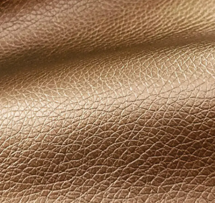 Lederimitat metallic &quot;bronze&quot;
