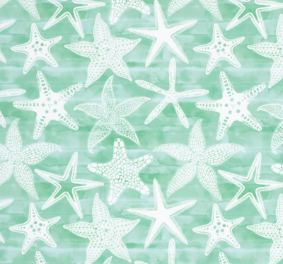 Swimwear Jersey Seesterne &quot;mint&quot;