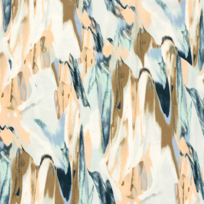 Viskose Jersey abstrakt &quot;taupe-grau&quot;