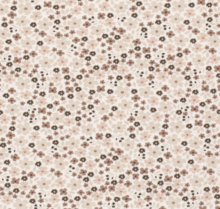 Jersey Blümchen &quot;wollweiss&quot;