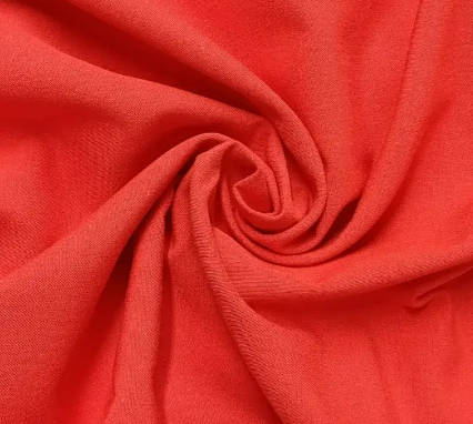 Popeline uni &quot;rot&quot;