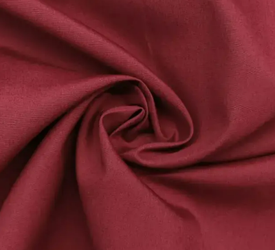 Popeline uni &quot;bordeaux&quot;