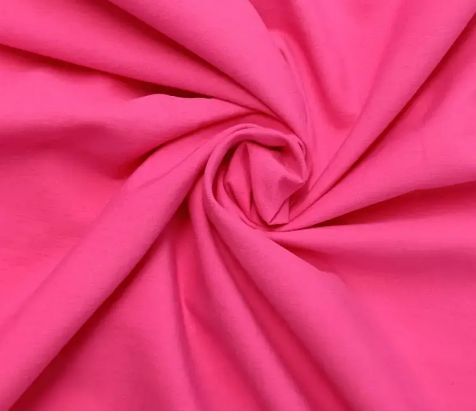 Popeline uni &quot;pink&quot;