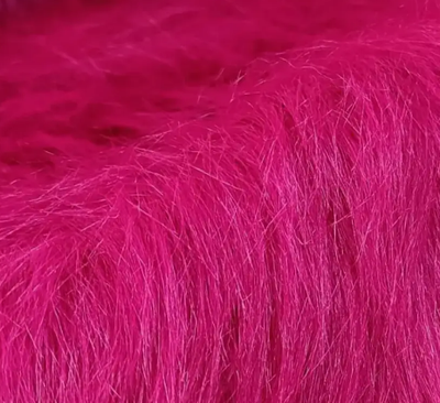 Langhaarfell &quot;fuchsia&quot;
