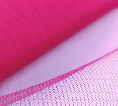 Tüll &quot;dunkles pink&quot;