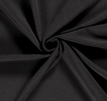 Gabardine uni &quot;dunkelgrau&quot;