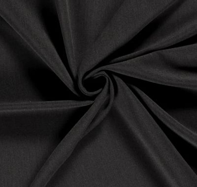 Gabardine uni &quot;dunkelgrau&quot;